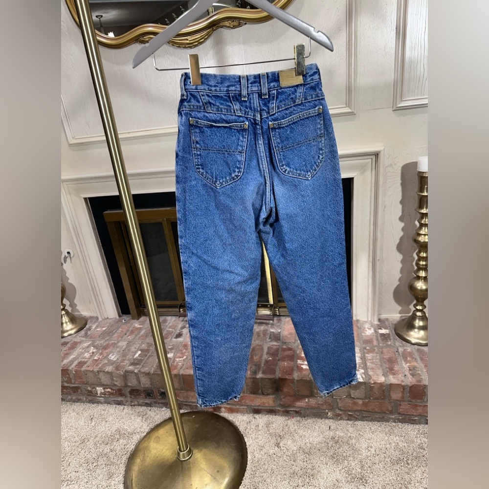 L.L. Bean Women's High Rise Jeans - Classic Blue - Picture 5 of 10